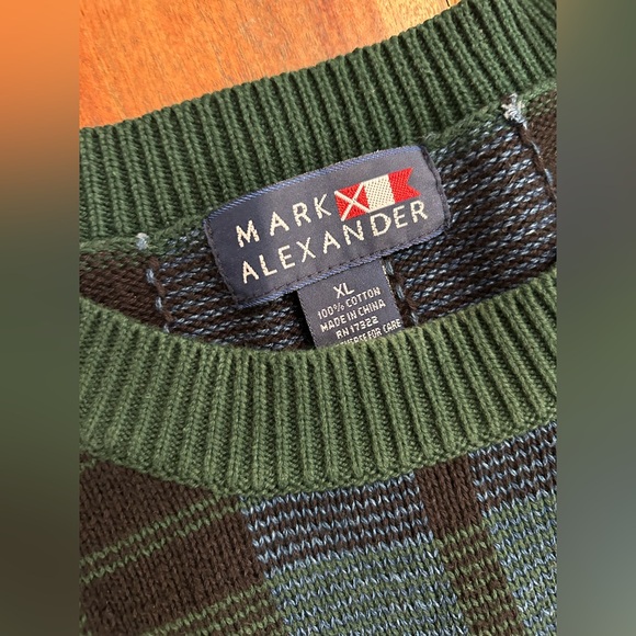 Vintage grandpa core‎ Mark Alexander sweater. XL - Picture 2 of 3
